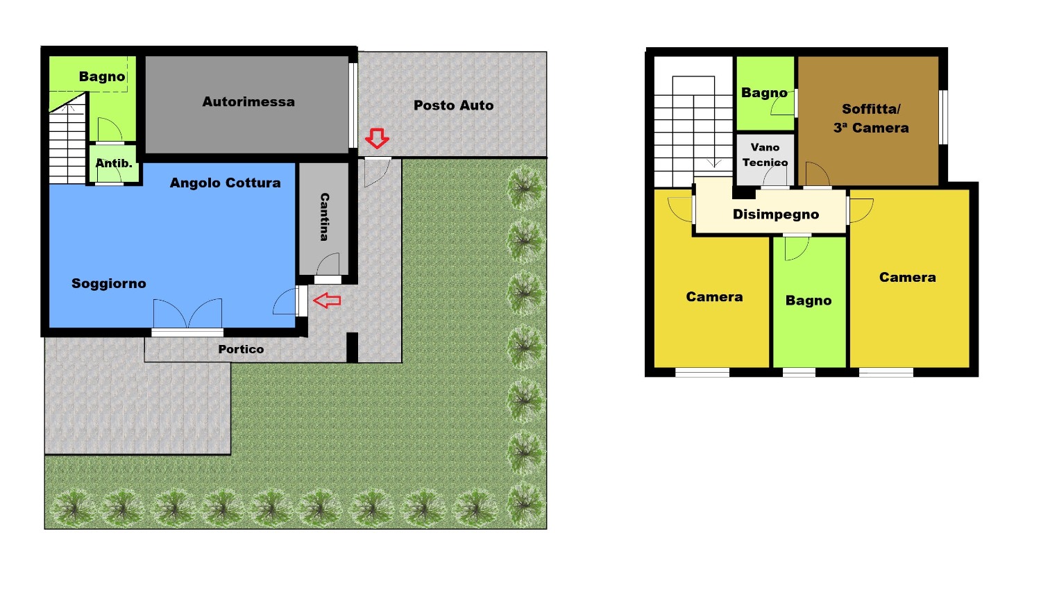 Planimetria via Dell'integrazione - T5768